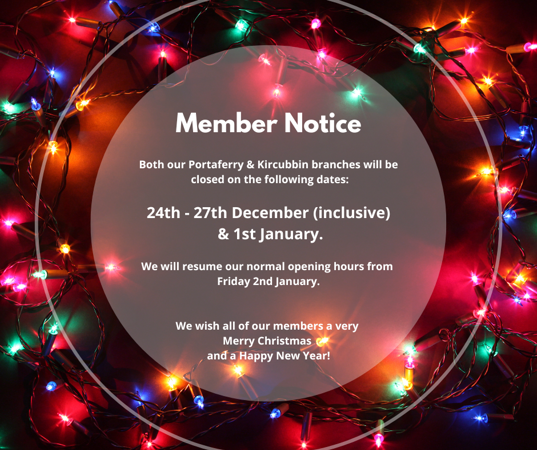 Christmas Closure